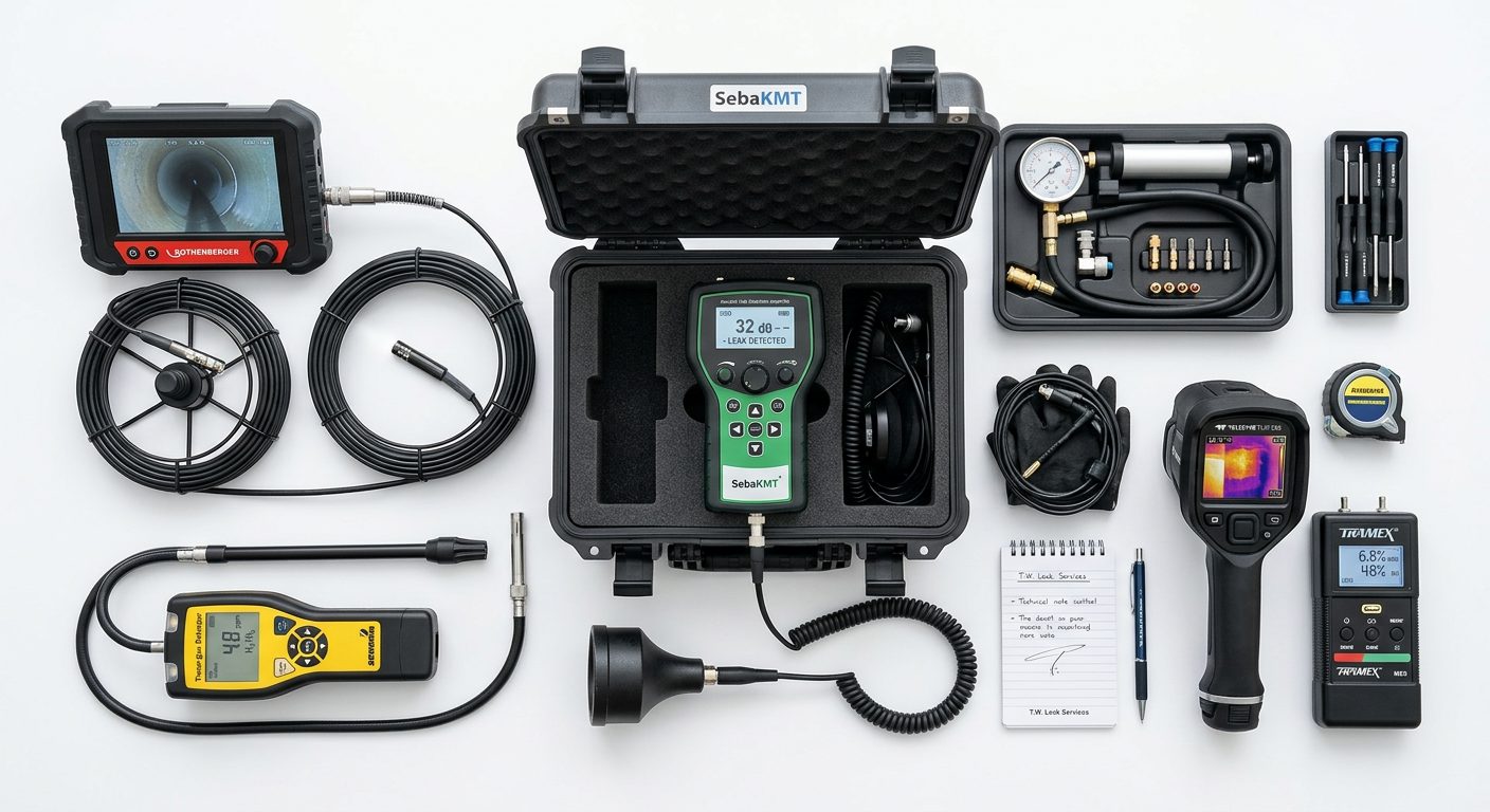 Strumenti professionali per ricerca perdite acqua IdroLeak